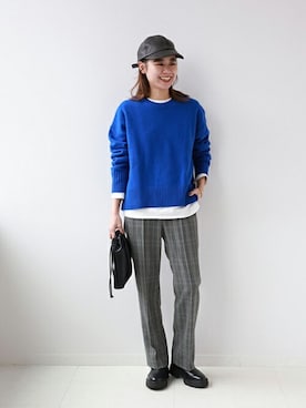 「eness（エネス）のアイテム」を使った、misatoさん（レディース・160cm）の秋コーディネート