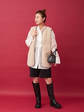 「JOURNAL STANDARD relume（ジャーナルスタンダード　レリューム）のアイテム（その他アウター）」を使った、misatoさん（レディース・160cm）の夏コーディネート