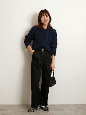 「ACOC（アコック）のアイテム」を使った、misatoさん（レディース・160cm）の秋コーディネート