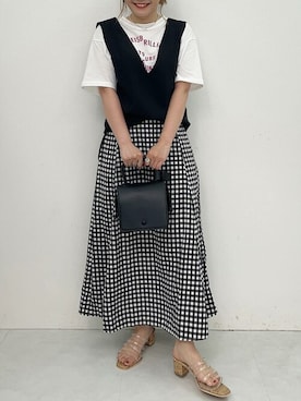 神戸レタスさん（レディース・152cm）の夏コーディネート