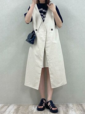 神戸レタスさん（レディース・164cm）の夏コーディネート