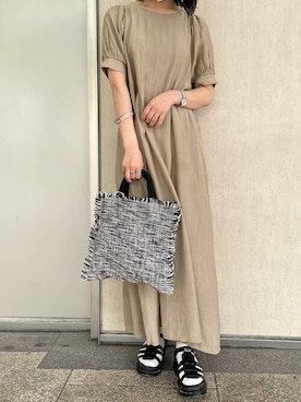 神戸レタスさん（レディース・159cm）の夏コーディネート