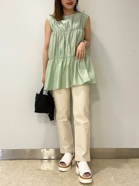 神戸レタスさん（レディース・155cm）の夏コーディネート