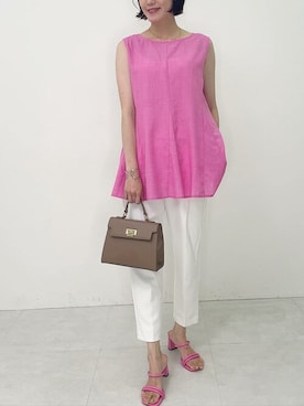 神戸レタスさん（レディース・162cm）の夏コーディネート