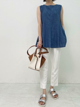 神戸レタスさん（レディース・162cm）の夏コーディネート