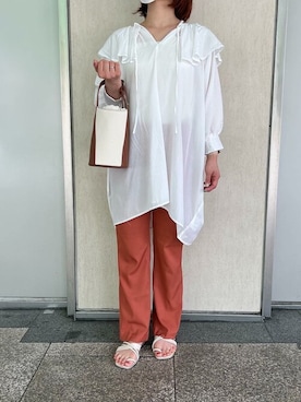 神戸レタスさん（レディース・157cm）の夏コーディネート