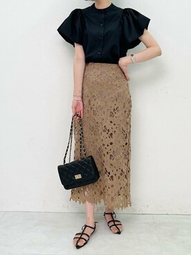 神戸レタスさん（レディース・162cm）の夏コーディネート