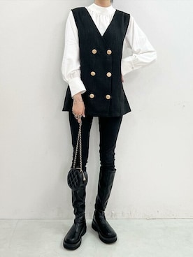 神戸レタスさん（レディース・162cm）の秋コーディネート