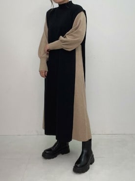 神戸レタスさん(レディース・152cm)の冬コーディネート