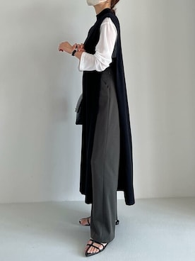 神戸レタスさん（レディース・158cm）の冬コーディネート