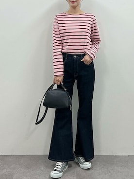 神戸レタスさん（レディース・162cm）の冬コーディネート