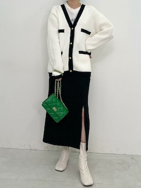 神戸レタスさん（レディース・162cm）の冬コーディネート