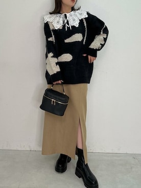 神戸レタスさん（レディース・155cm）の冬コーディネート