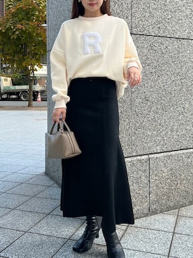 神戸レタスさん(レディース・157cm)の春コーディネート