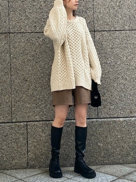 神戸レタスさん（レディース・164cm）の春コーディネート