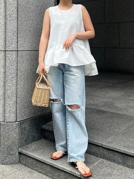 神戸レタスさん（レディース・156cm）の夏コーディネート