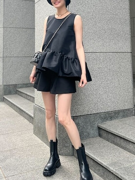 神戸レタスさん（レディース・162cm）の夏コーディネート