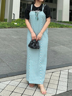 「着物」｜「アイテム（浴衣）」を使った、神戸レタスさん（レディース・153cm）の夏コーディネート
