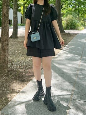 神戸レタスさん（レディース・156cm）の夏コーディネート