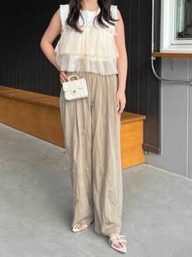 神戸レタスさん（レディース・156cm）の夏コーディネート