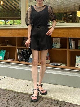 神戸レタスさん（レディース・162cm）の夏コーディネート