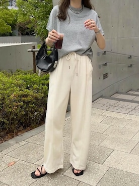 「ラフスタイル」｜神戸レタスさん（レディース・152cm）の夏コーディネート
