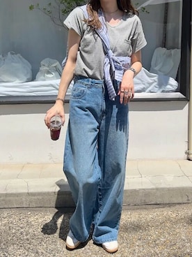 「KOBE LETTUCE」｜神戸レタスさん（レディース・152cm）の夏コーディネート