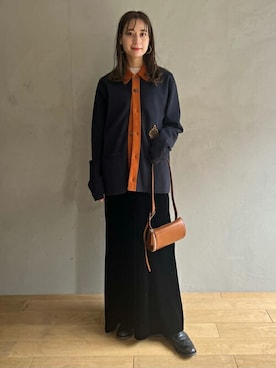 「caban」｜Ono_TOMORROWLANDさん（レディース・159cm）の冬コーディネート