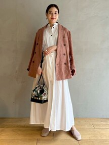 CABaN アイリッシュリネン ダブルブレストジャケット