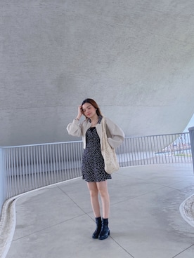 「PULL&BEAR（プルアンドベア）のアイテム（バッグ）」を使った、yumeme_14さん（レディース・155cm）の春コーディネート