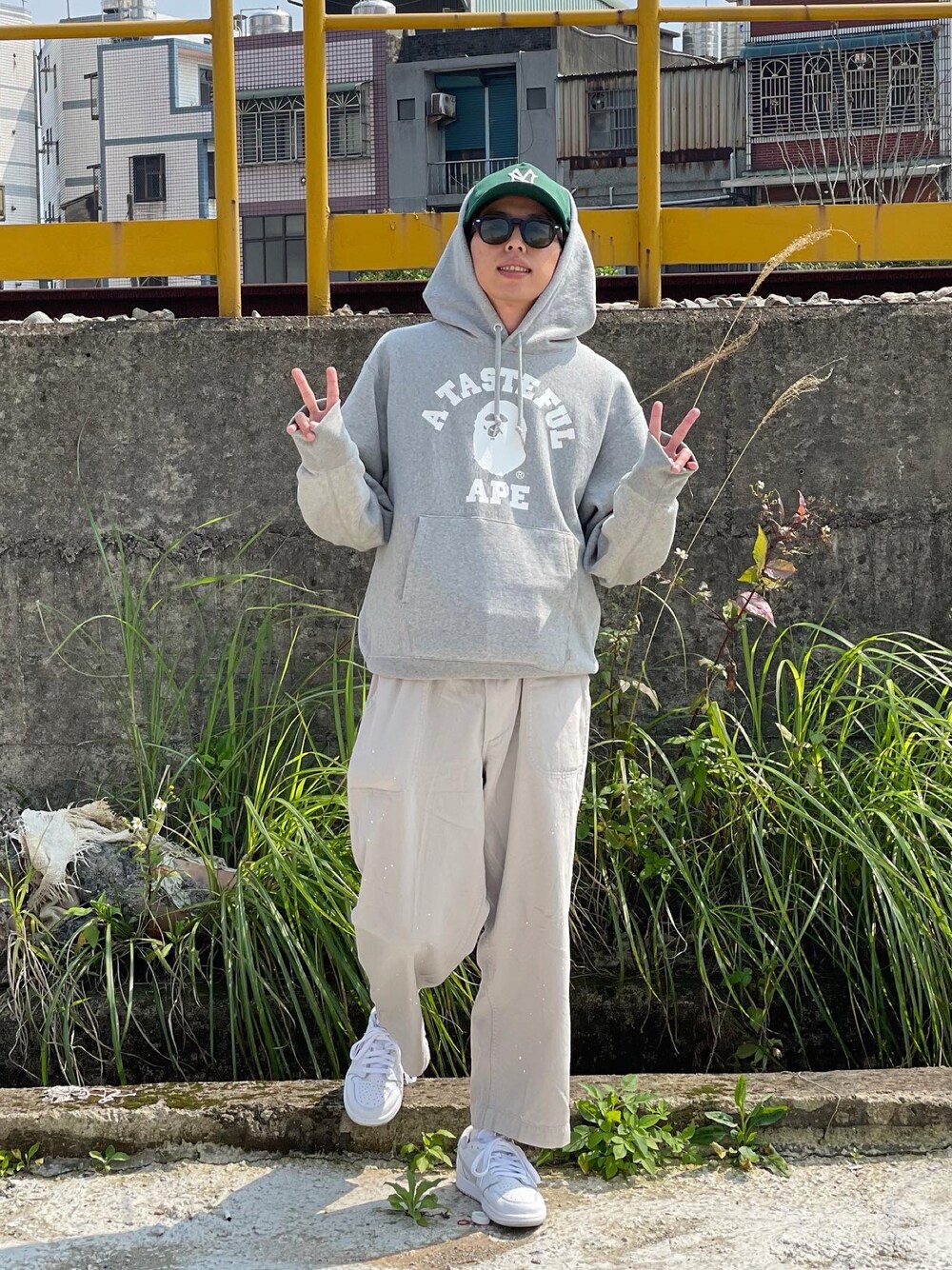 JJJJound ジョウンド スウェット パーカー ホワイト サイズM 正規品