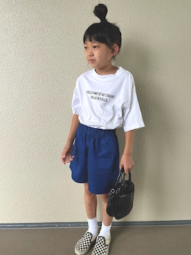 kapoさん（キッズ・120cm）の夏コーディネート