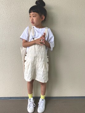「THE SHINZONE（ザ　シンゾーン）のアイテム」を使った、kapoさん（キッズ・120cm）の夏コーディネート
