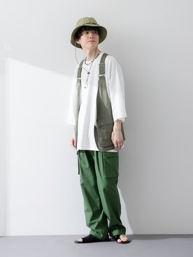 kainanさん（メンズ・176cm）の夏コーディネート