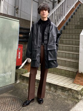 kainanさん(メンズ・176cm)の冬コーディネート