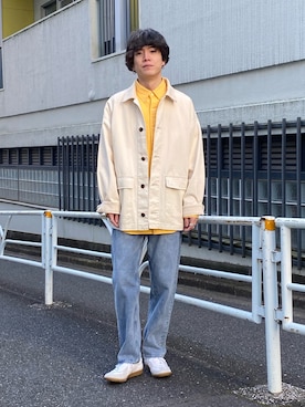 メンズのカバーオール デニム コーディネート Zozotown