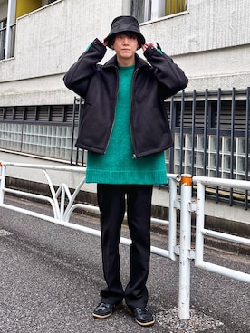 kainanさん（メンズ・176cm）の冬コーディネート