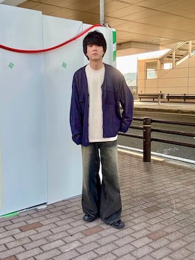 「SENSE OF PLACE by URBAN RESEARCH（センスオブプレイスバイアーバンリサーチ）のアイテム」を使った、kainanさん（メンズ・176cm）の秋コーディネート