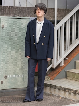 kainanさん(メンズ・176cm)の春コーディネート