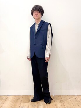 「ごきげんウィーク」｜「アイテム（その他シューズ）」を使った、kainanさん（メンズ・176cm）の春コーディネート