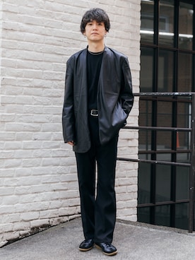 「SMELLY（スメリー）のアイテム（アクセサリー）」を使った、kainanさん（メンズ・176cm）の秋コーディネート