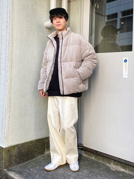 「SENSE OF PLACE by URBAN RESEAR」｜「アイテム（スウェット）」を使った、kainanさん（メンズ・176cm）の秋コーディネート