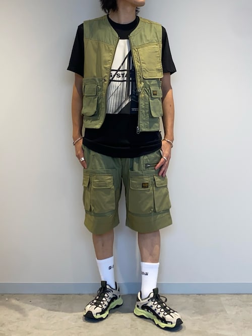 cargo short pants クロップド 7部丈 jorts カモ柄 カーゴパンツ メンズ クロップド 7分丈パンツ 七分丈 ハーフ