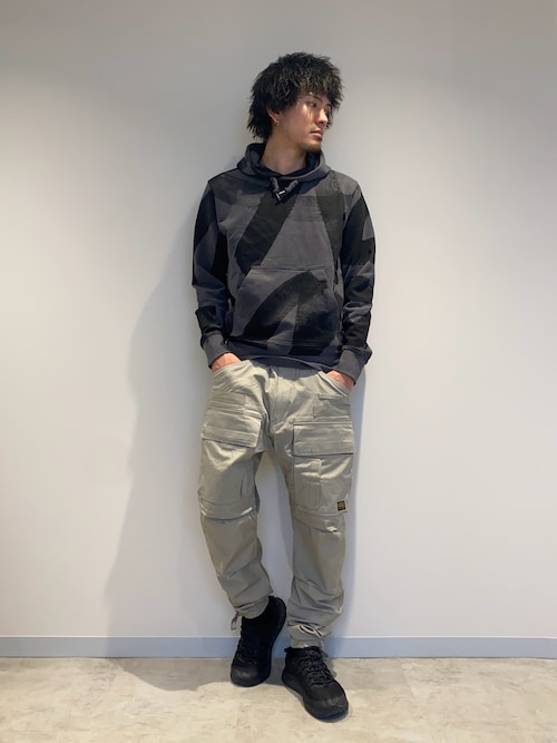 G-STAR RAW 3D 立体裁断レギュラーテーパードジョガーカーゴパンツ G-Star RAW｜【公式ショップ】3D Regular Tapered Cuffed Cargo Pants