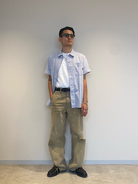 りゅうじさん（メンズ・167cm）の夏コーディネート