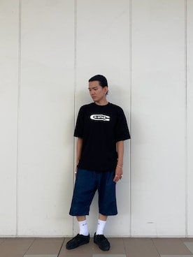 「アイテム（ソックス/靴下）」を使った、りゅうじさん（メンズ・167cm）の夏コーディネート