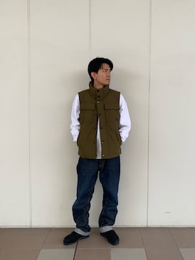 「G-STAR RAW（ジースターロゥ）のアイテム（ジャケット/アウター）」を使った、りゅうじさん（メンズ・167cm）の秋コーディネート