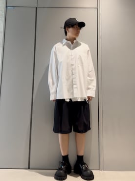 「アイテム（ローファー）」を使った、こたんごig:kotango0824さん（骨格ナチュラル・メンズ・173cm）の夏コーディネート