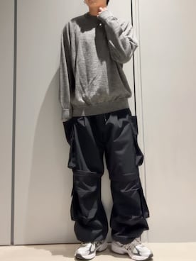 「アイテム（スニーカー）」を使った、こたんごig:kotango0824さん（メンズ・173cm）の秋コーディネート