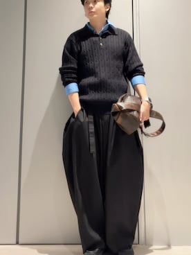 「KHOKI（コッキ）のアイテム」を使った、こたんごig:kotango0824さん（メンズ・173cm）の冬コーディネート